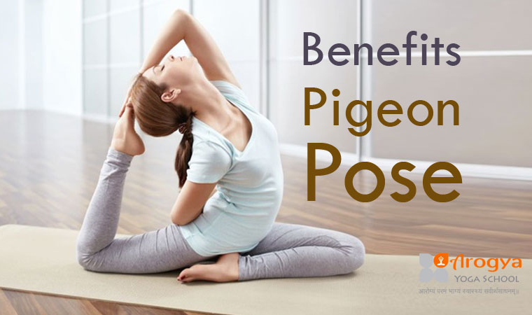 Eka pada raja kapotasana or one legged pigeon pose 22907990 Vector Art ...