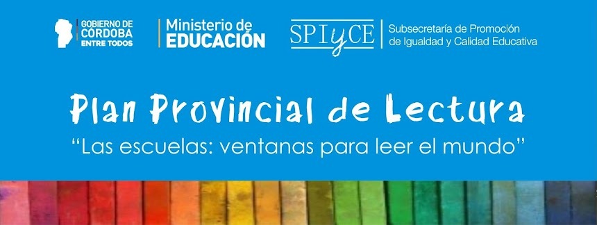 Plan Provincial de Lectura: Página web del Plan Provincial de Lectura